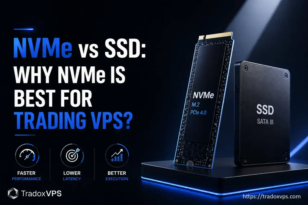NVMe vs SSD: Why NVMe Is Best for Trading VPS?