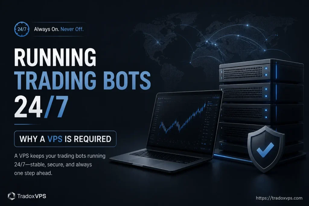 Running Trading Bots 247 Why a VPS Is Required