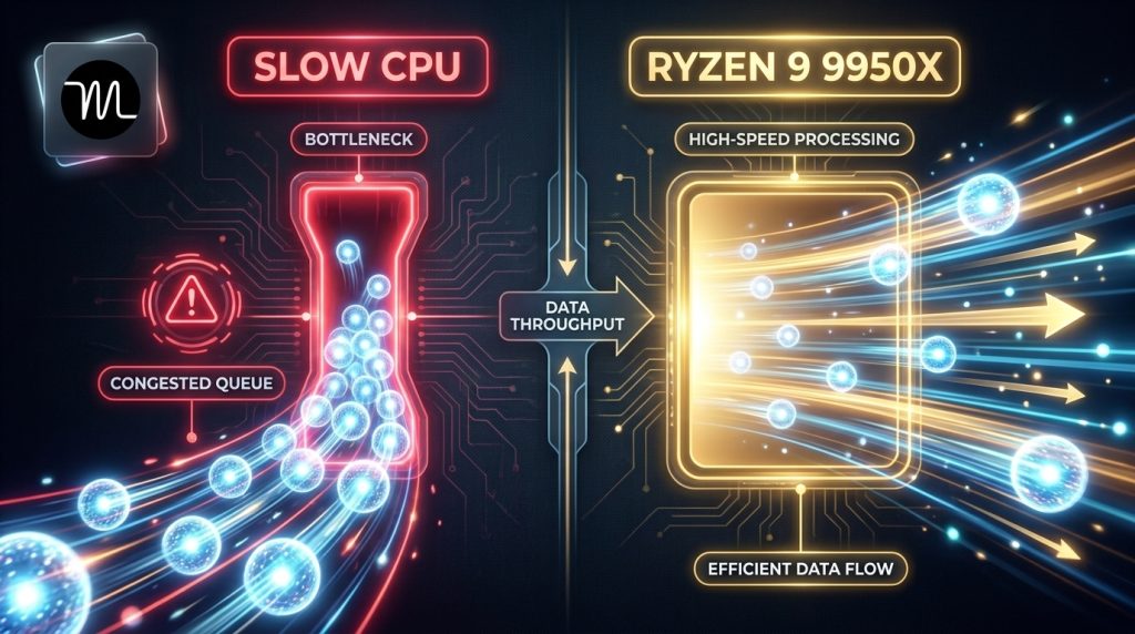 Extreme clock speed eliminate 'tick queues', preventing execution slippage during peak market volatility