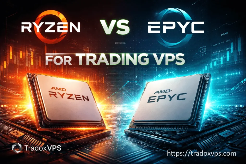 Best CPU for Trading VPS Ryzen vs EPYC