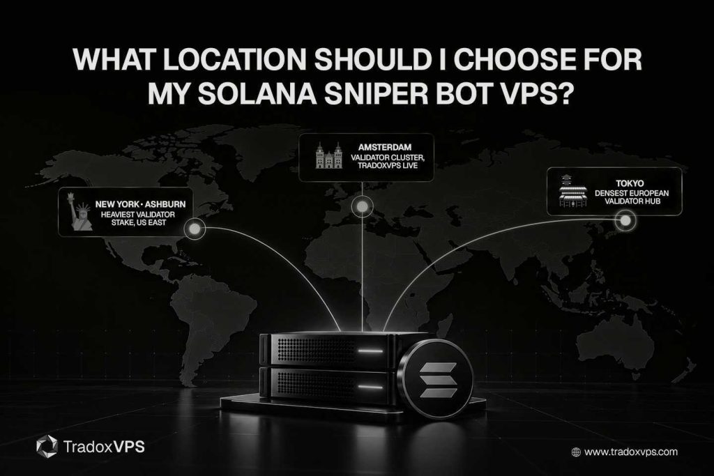 What Location Should I Choose for My Solana Sniper Bot VPS