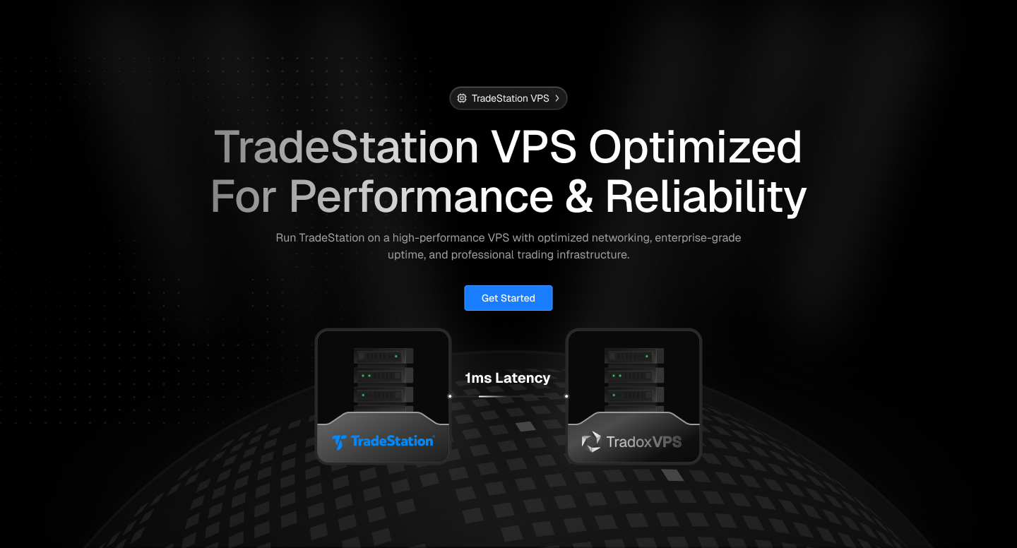 Tradingvps TradeStation VPS powered by Ryzen 9 9950X Processor - TradoxVPS — Low ...