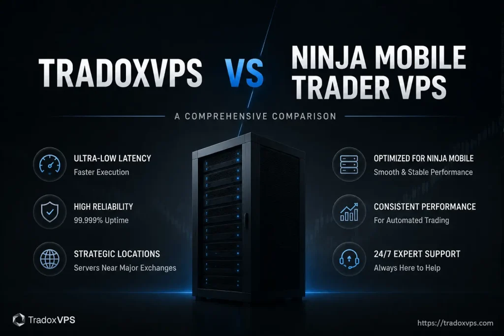 TradoxVPS vs Ninja Mobile Trader VPS