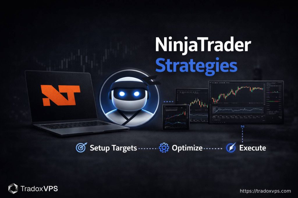 Top NinjaTrader Strategies in 2026 — Futures Trading Chart with Breakout Signal