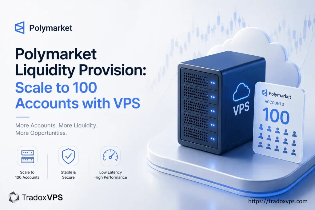 Polymarket Liquidity Provision - Scale to 100 Accounts with VPS