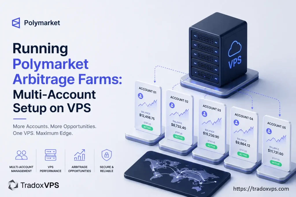 Running Polymarket Arbitrage Farms - Multi Account Setup on VPS