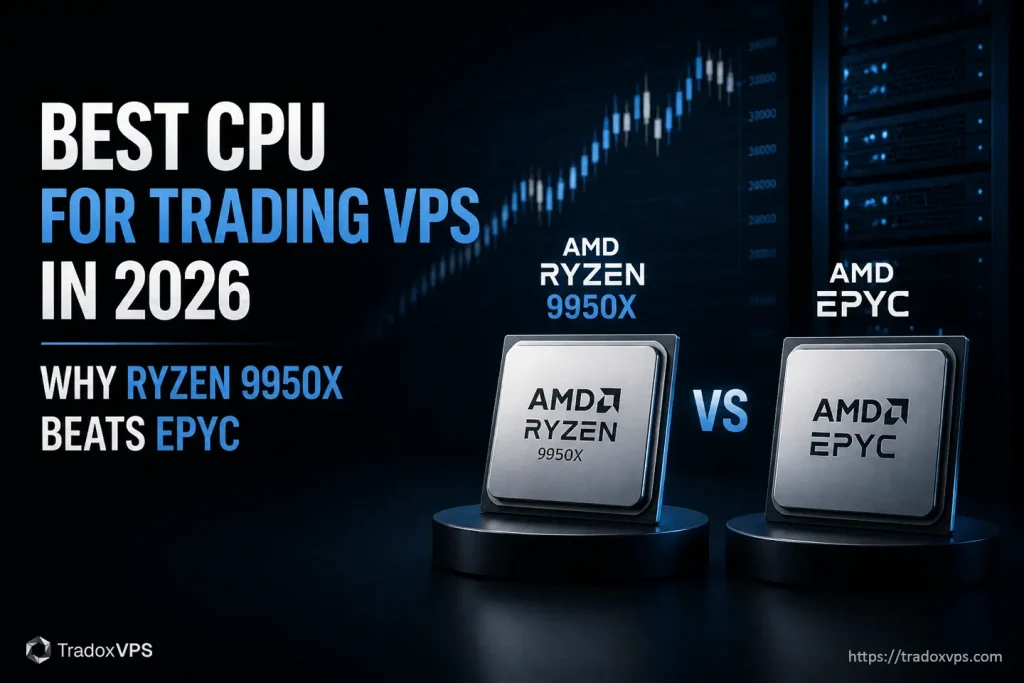 Best CPU for trading VPS in 2026 Why Ryzen 9950X beats Epyc