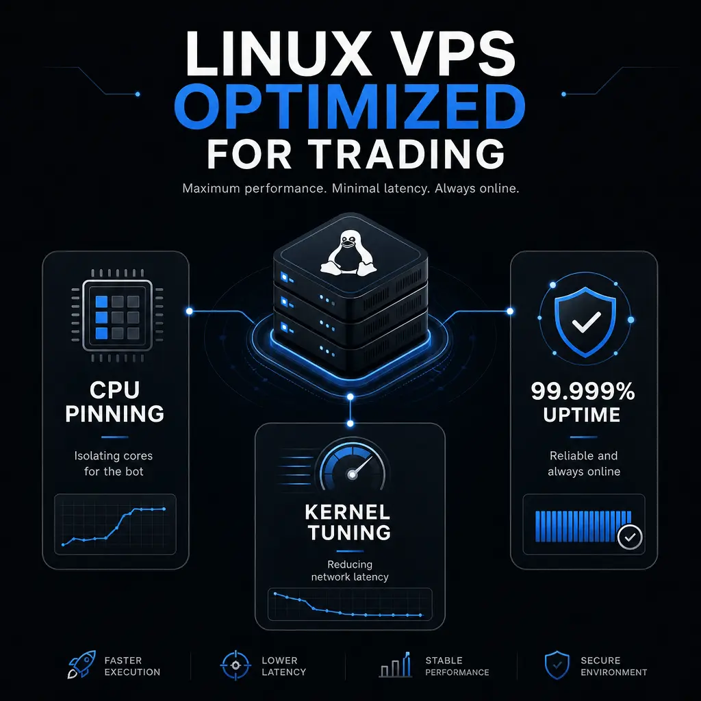 Linux VPS optimized for trading