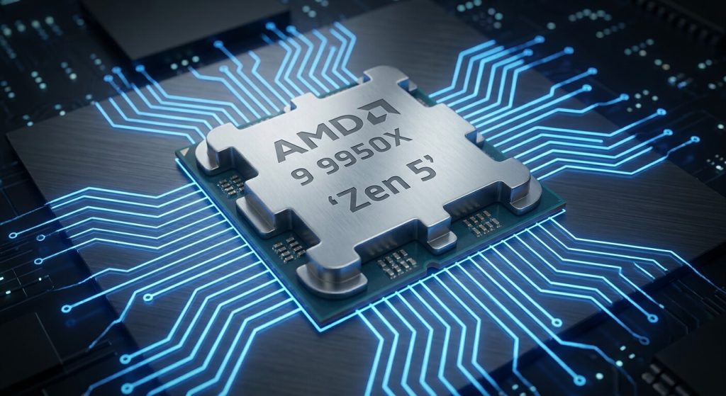 The Ryzen 9 9950X provides a raw processing power needed to handle 2026 CME market volatility