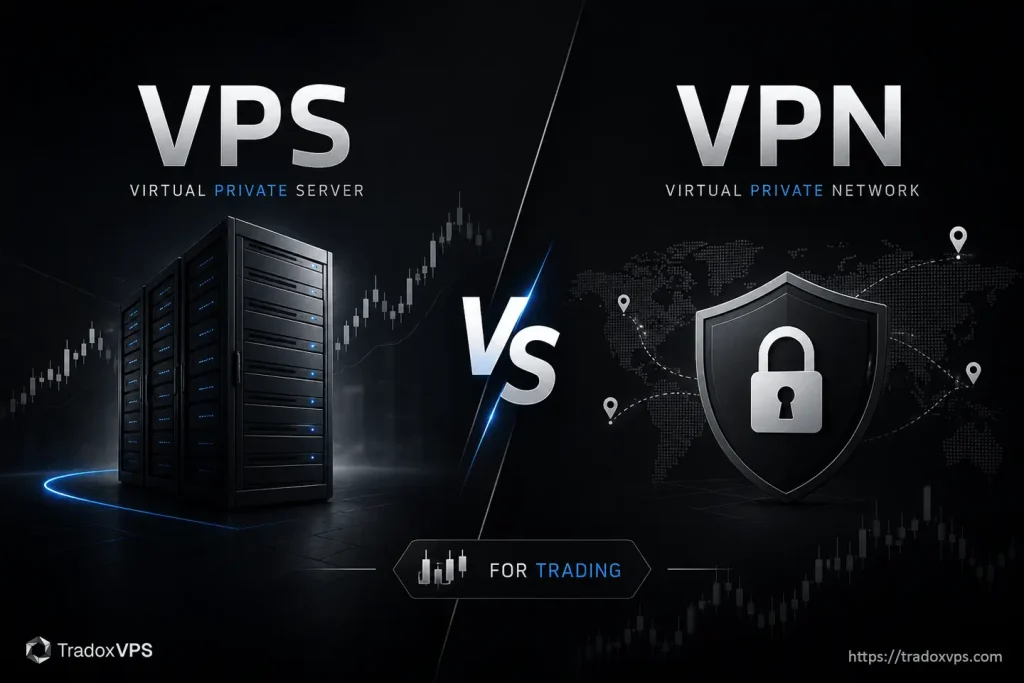 VPS vs VPN for trading: what's the difference and which one do you actually need?