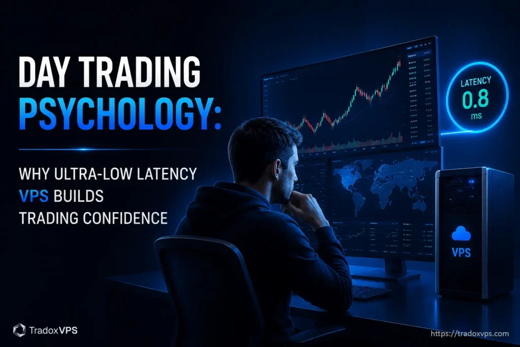 Day trading psychology: Why ultra-low latency VPS builds trading confidence