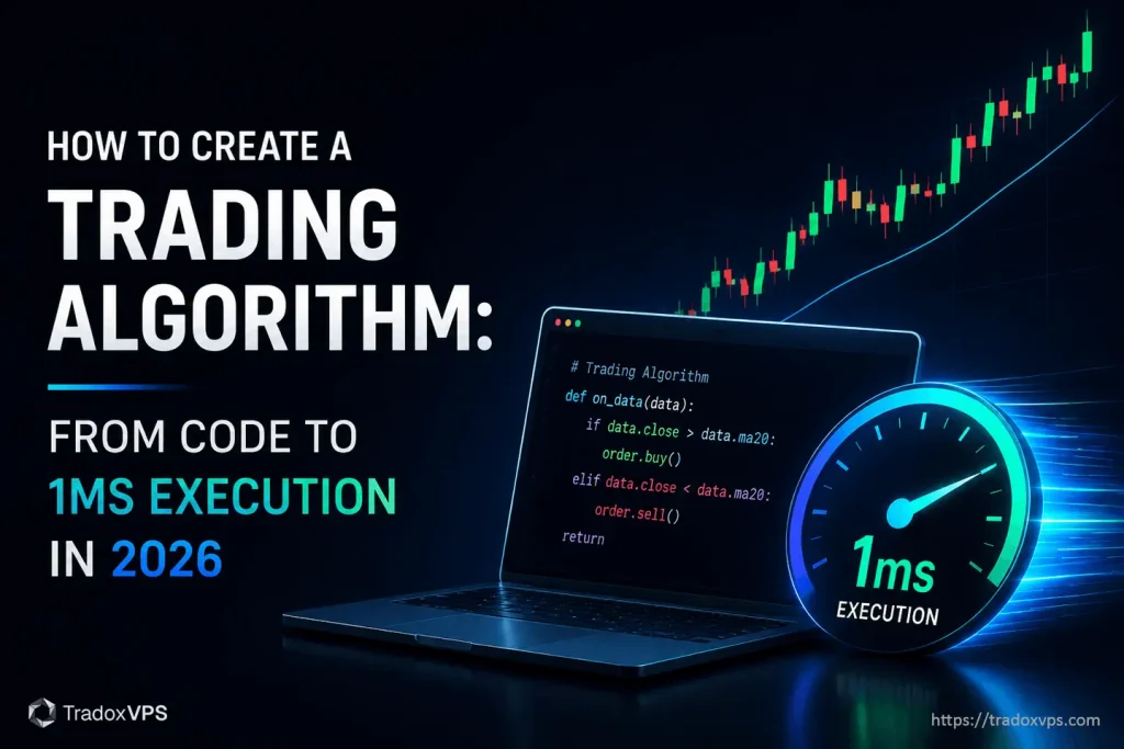 How to create a trading algorithm: from code to 1ms execution in 2026