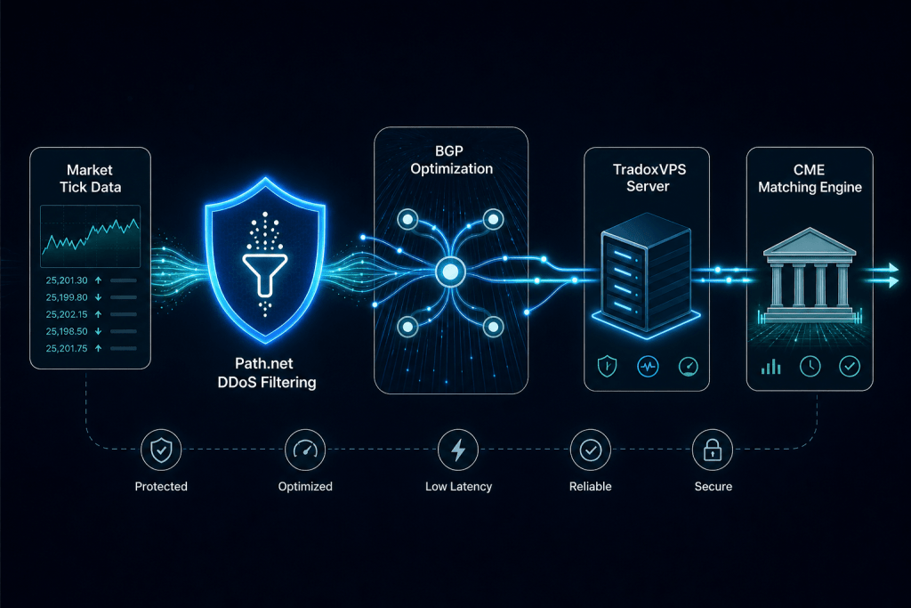 Multi-layered network optimization and enterprise-grade filtering maintain stable execution during high-volatility news events